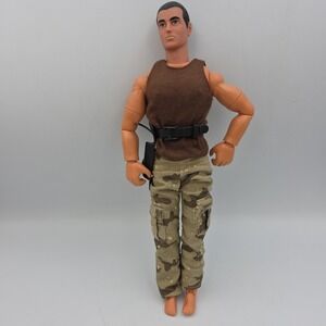 Power Team Action Figure 12in Military Male Poseable Ranger Seal 1990s Soldier